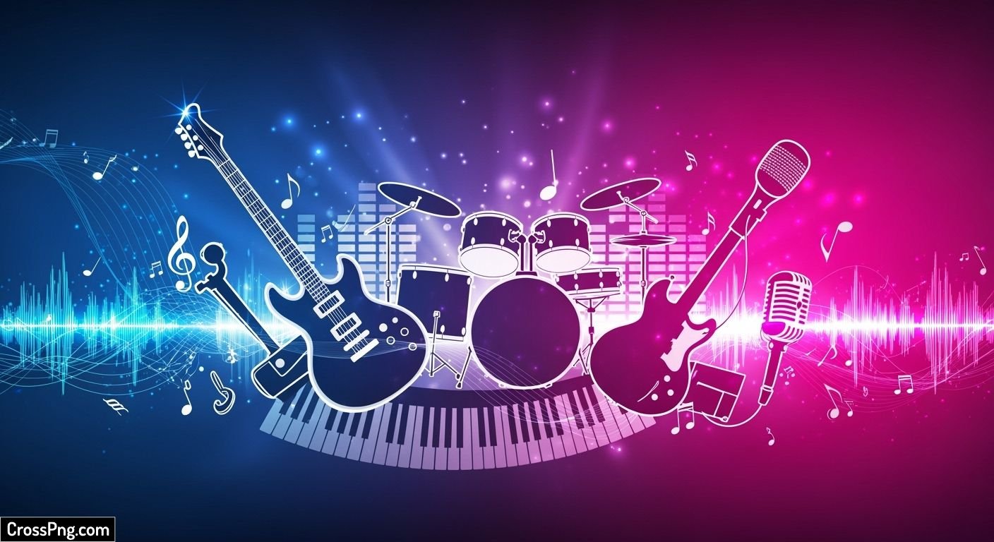 Music banner background image 2