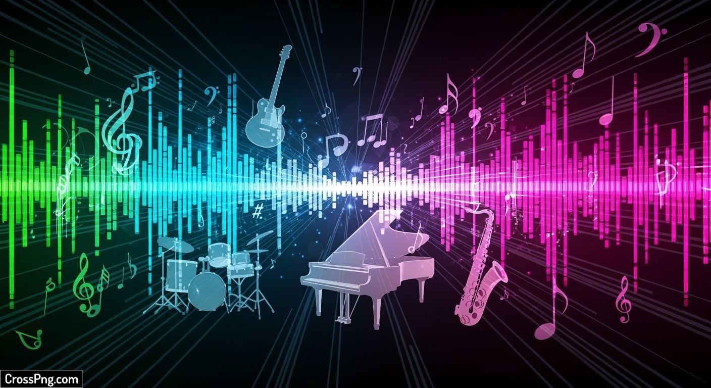 Music banner background image 3