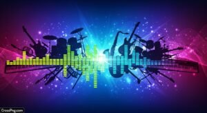 Music banner background image