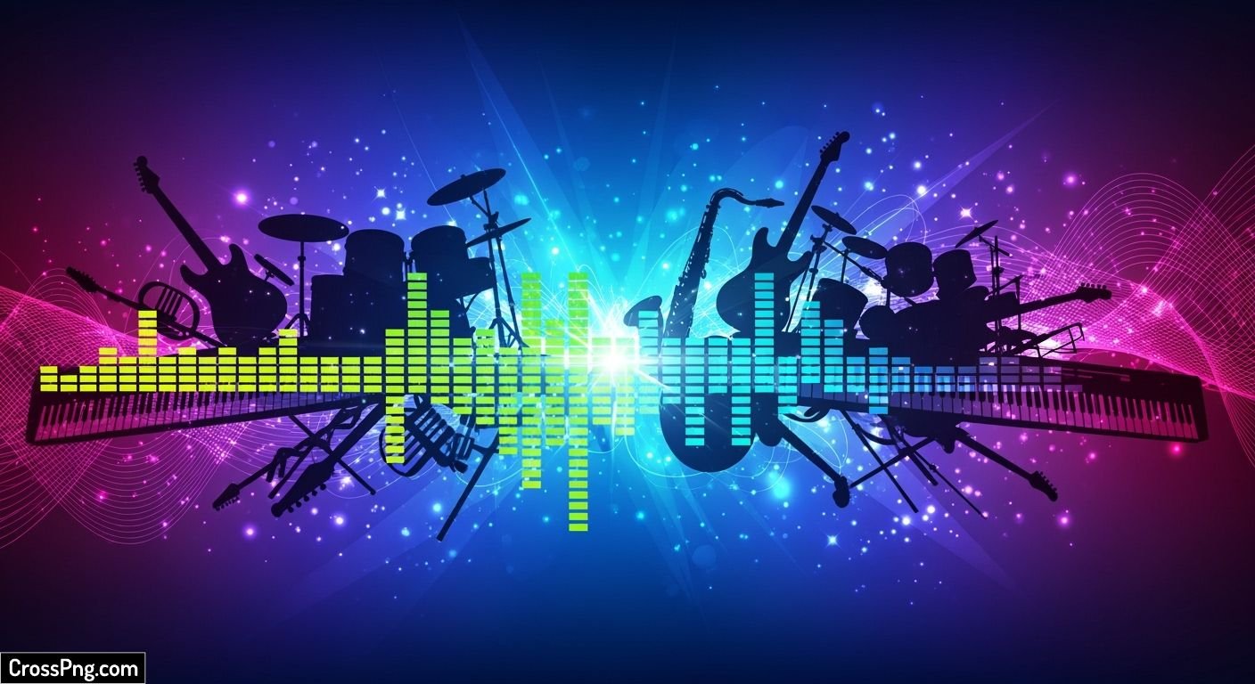 Music banner background image