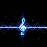 Music black background image