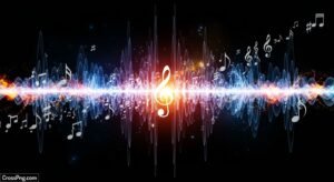 Music black background image 2
