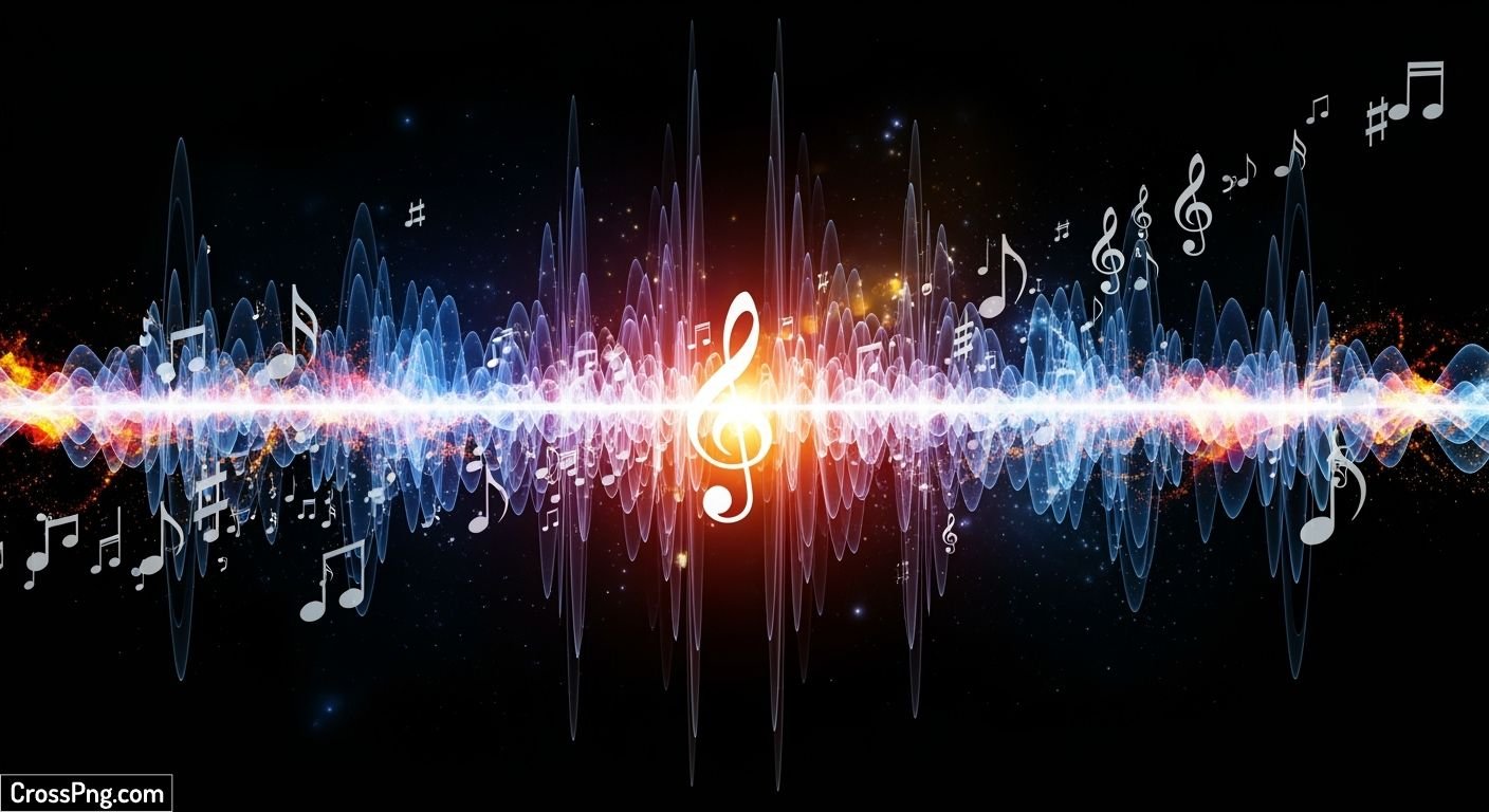 Music black background image 2