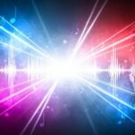 Music light background image