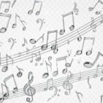 Music notes transparent background image 4