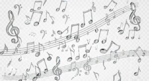 Music notes transparent background image 4