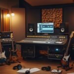 Music studio background image