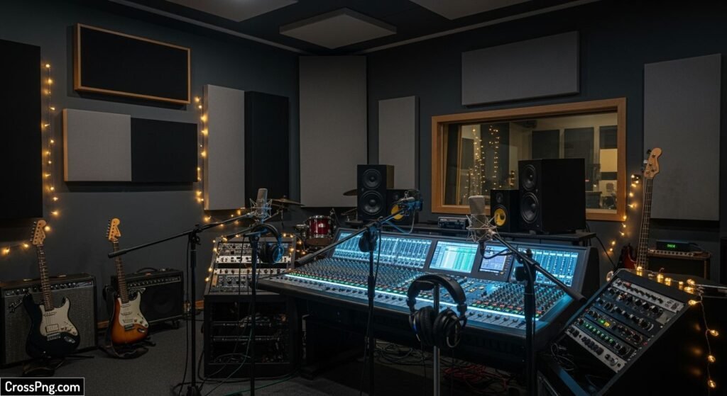 Music studio background image