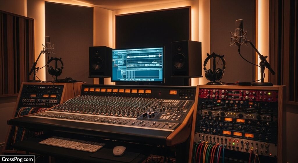 Music studio background image 3