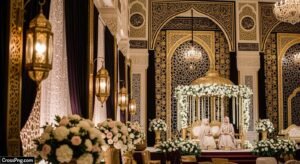 Muslim wedding background image