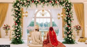 Muslim wedding background image 3