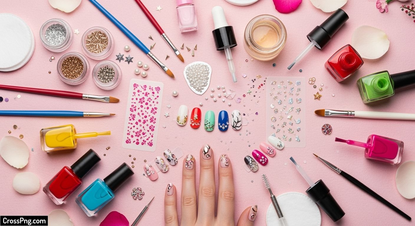 Nail art background image 2