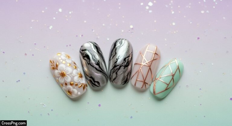 Nail art background image