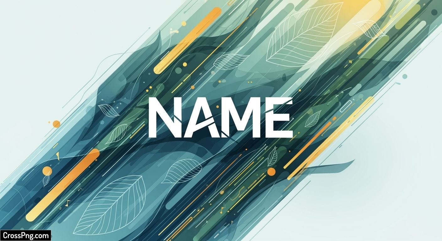 Name background design image 2