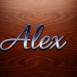 Name background image