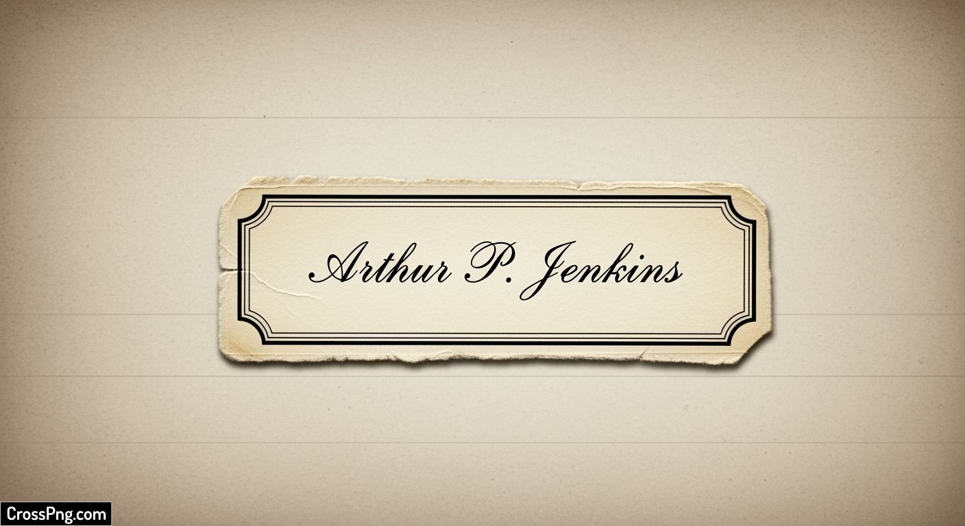 Name slip background image 5