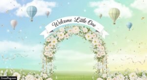 Naming ceremony background design image 2