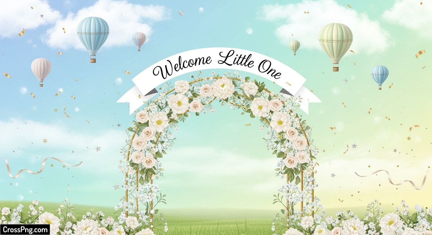 Naming ceremony background design image 2