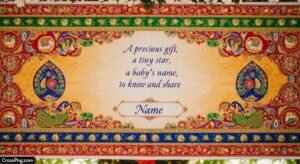 Naming ceremony banner background image