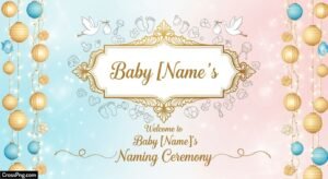Naming ceremony banner background image 3