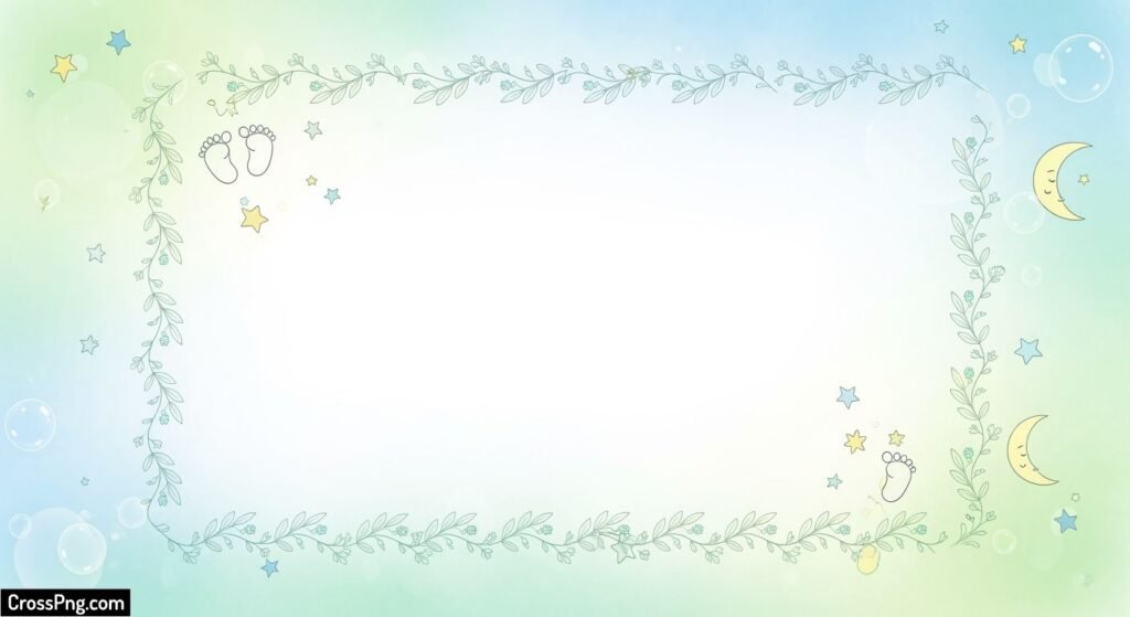 Naming ceremony invitation card background image