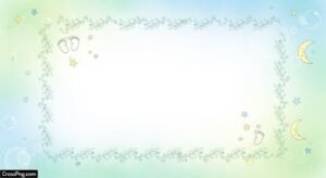Naming ceremony invitation card background image