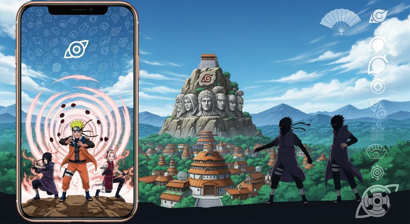 Naruto background iphone image 2