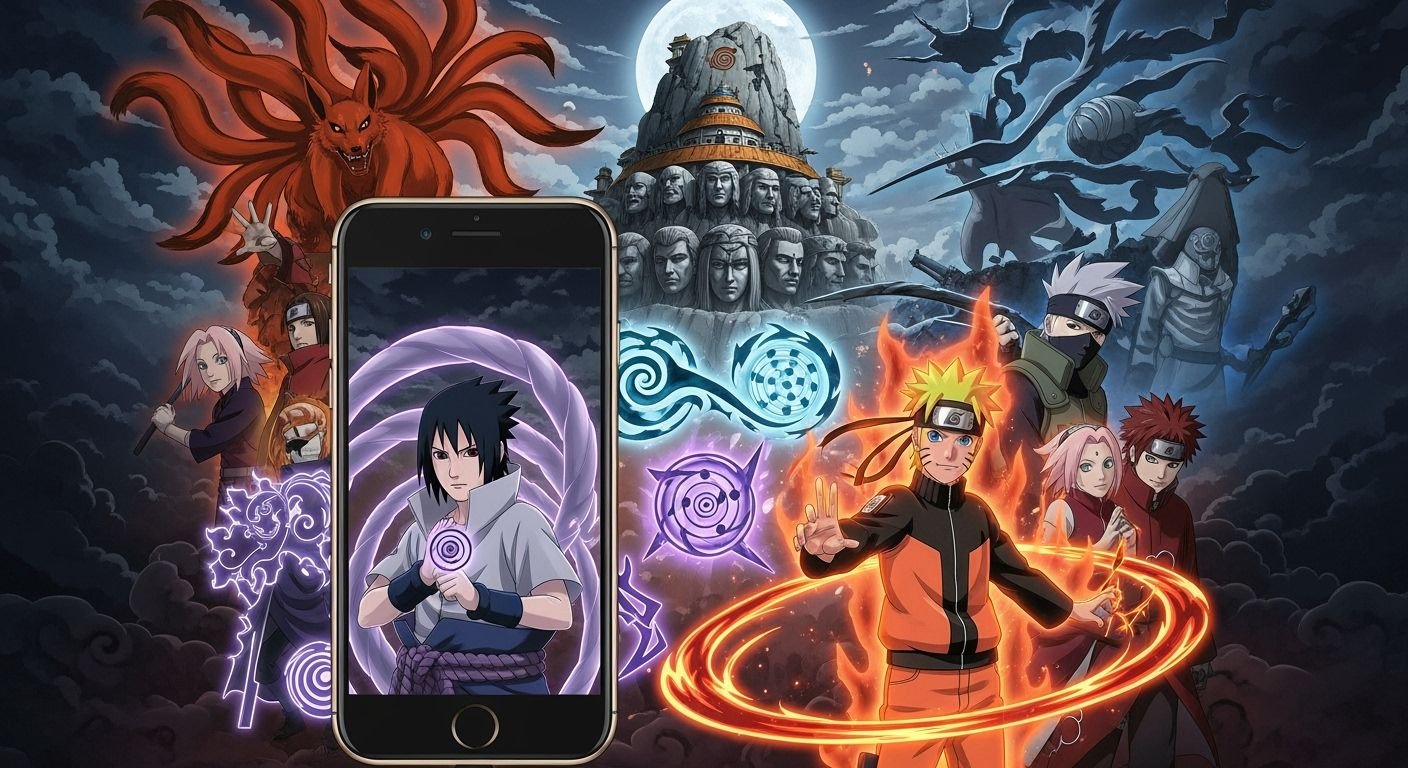 Naruto background iphone image