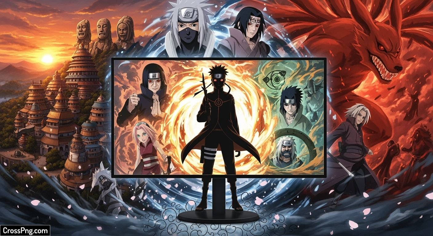 Naruto background wallpaper image 2