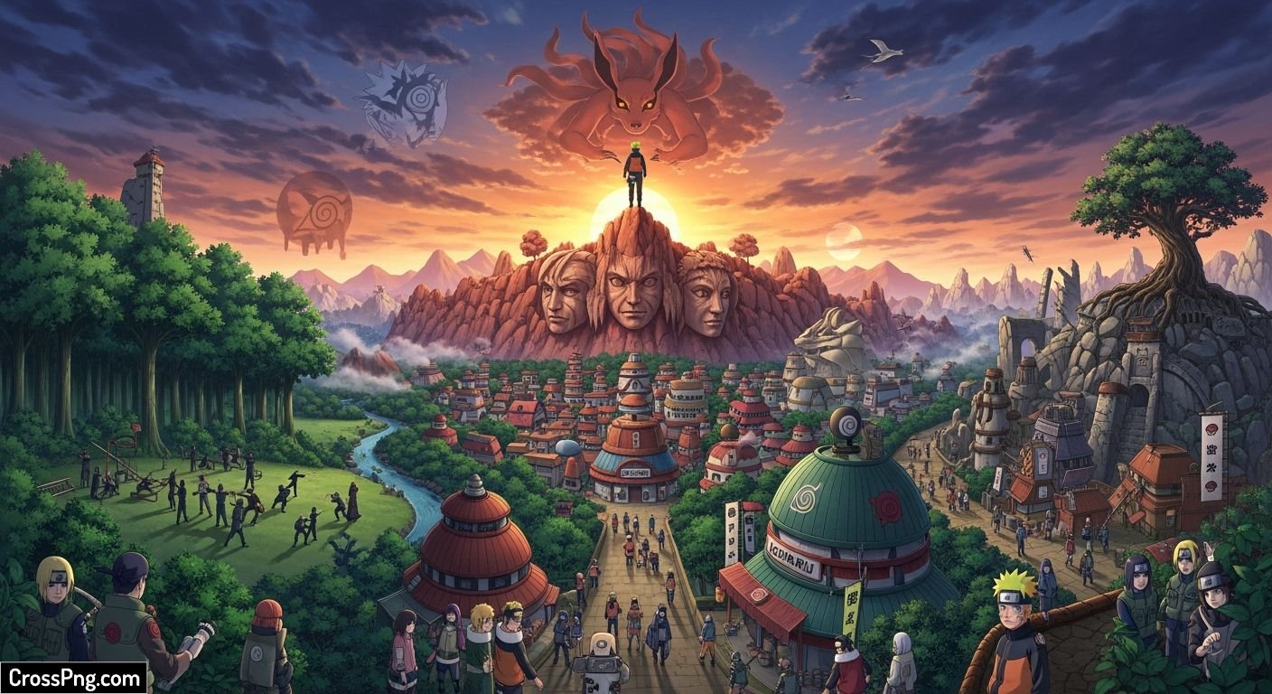 Naruto background wallpaper image