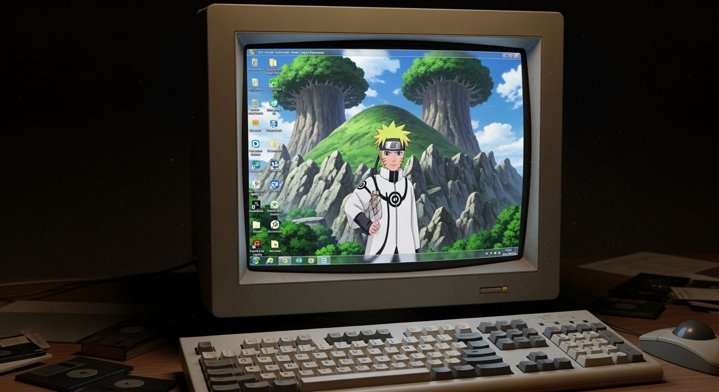 Naruto old pc background image 2