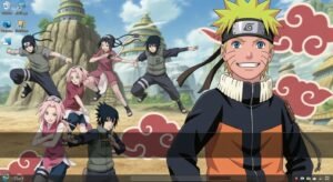 Naruto old pc background image 4