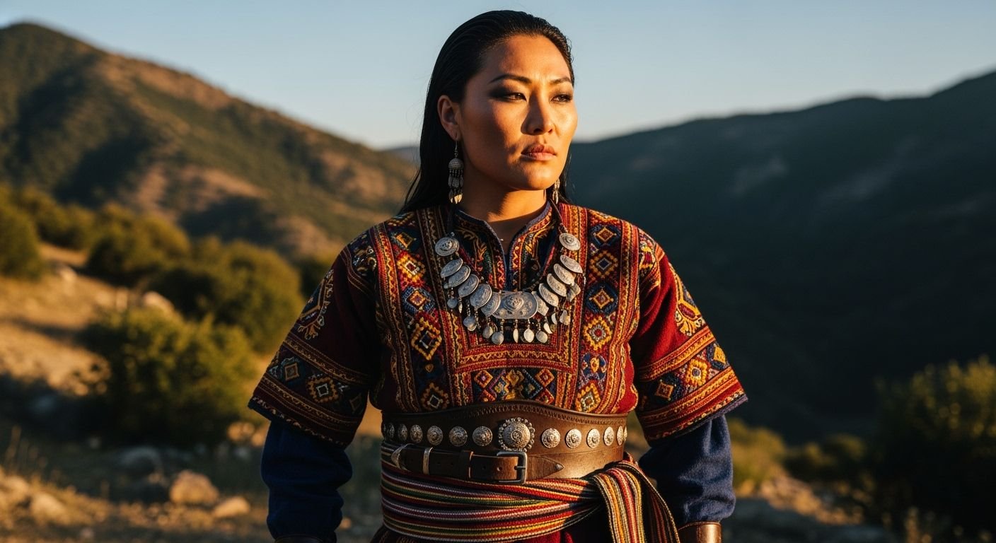 Narvay ethnic background image