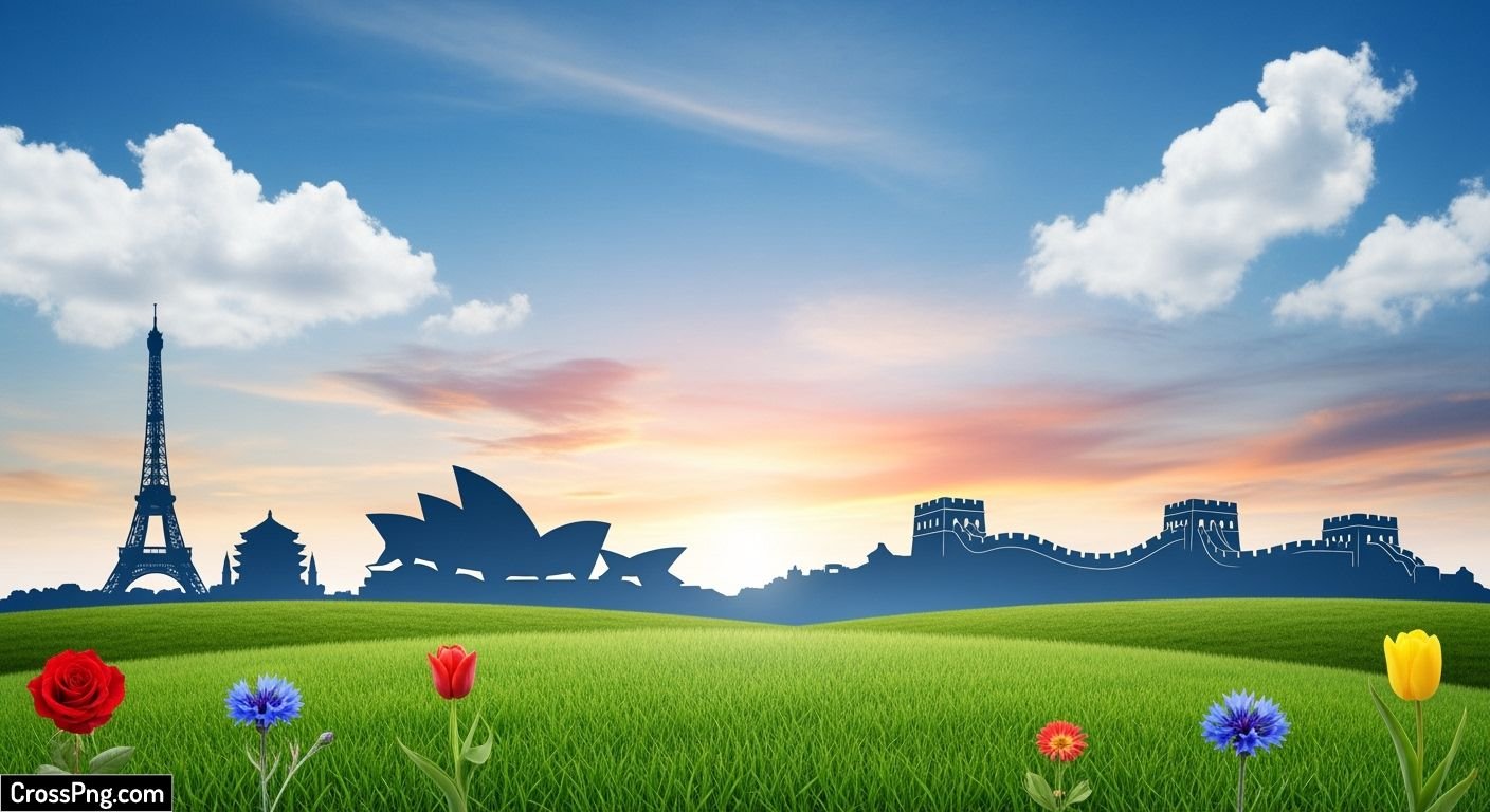 National background image