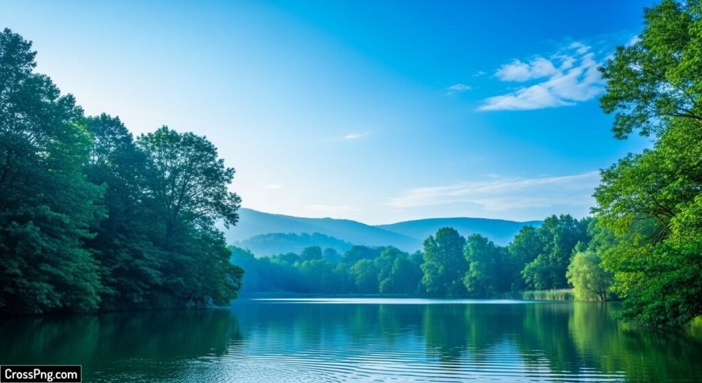 Nature blue background image 2