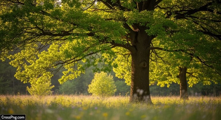 Nature blur tree background image 2