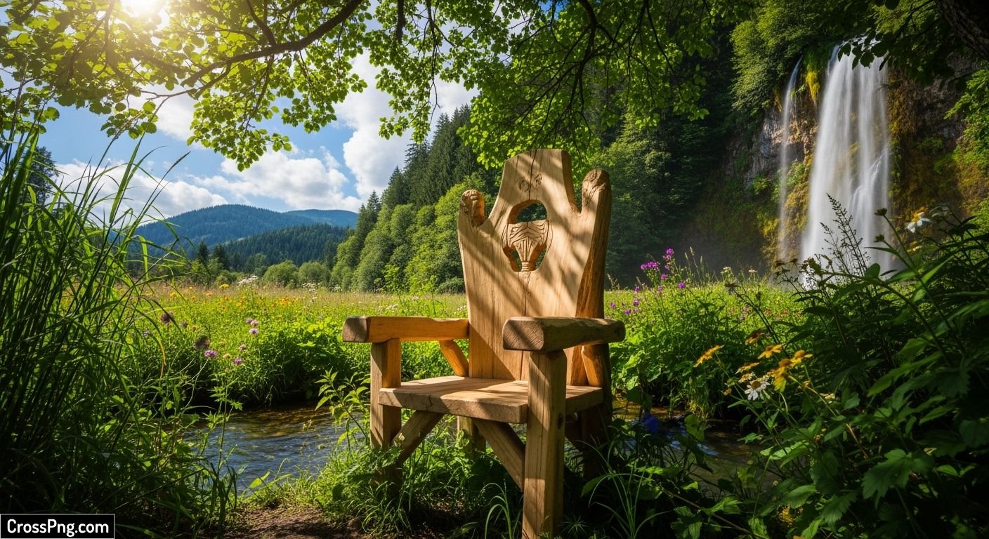 Nature chair background hd image