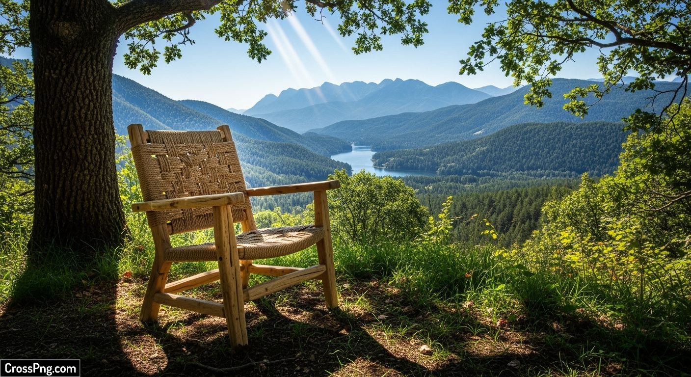 Nature chair background hd image 2