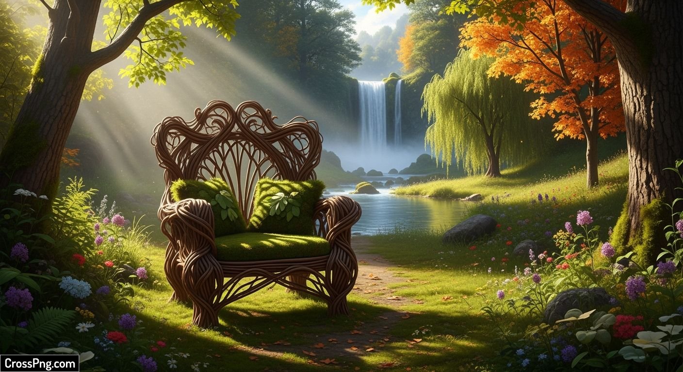 Nature chair background hd image 3