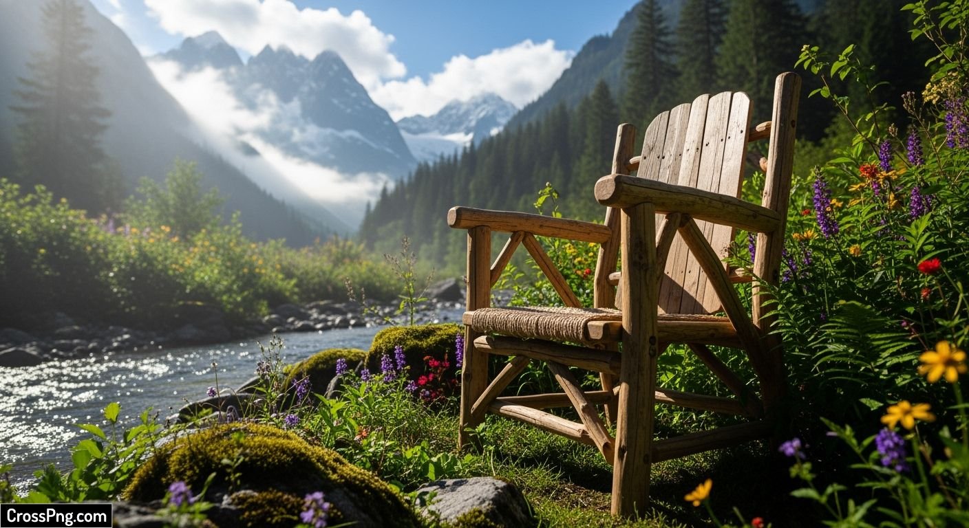 Nature chair background hd image