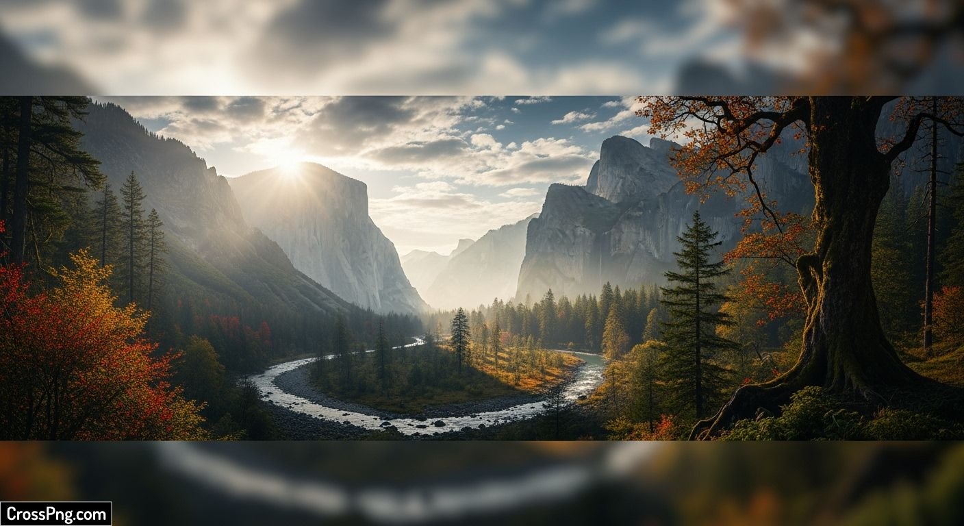 Nature cinematic background image
