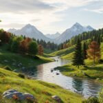 Nature preserve background image