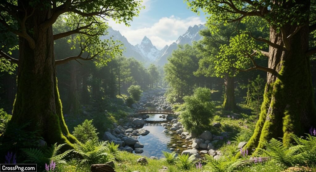 Nature preserve background image