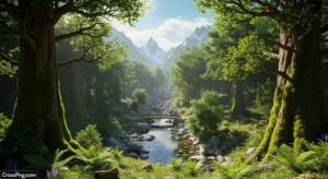 Nature preserve background image