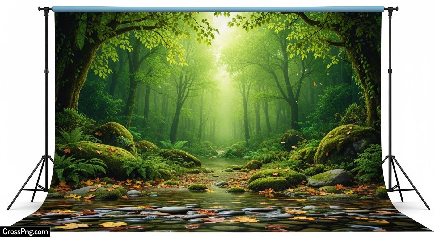 Nature studio background image