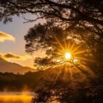 Nature sun background image