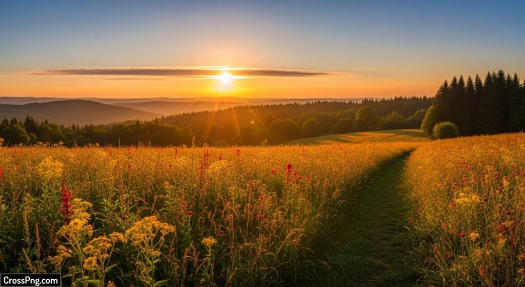Nature sun background image 2