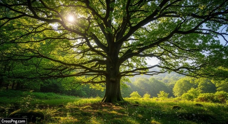 Nature tree background image 2