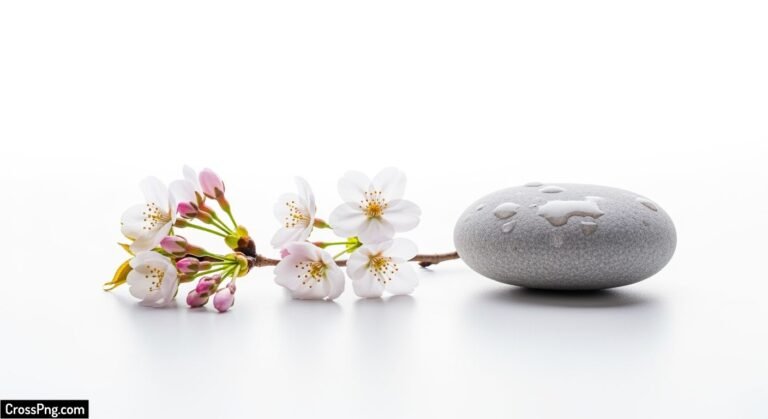 Nature white background image 2