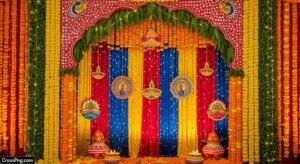 Navratri background decoration image